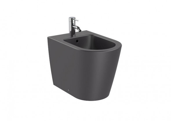 Bidet stojący Roca Inspira Round 37×56 cm onyks A357527640 @