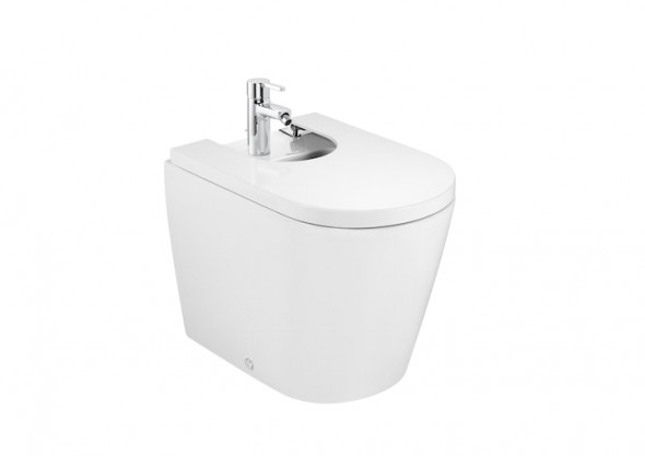 Bidet stojący Roca Inspira Round 37x56 cm A357527000