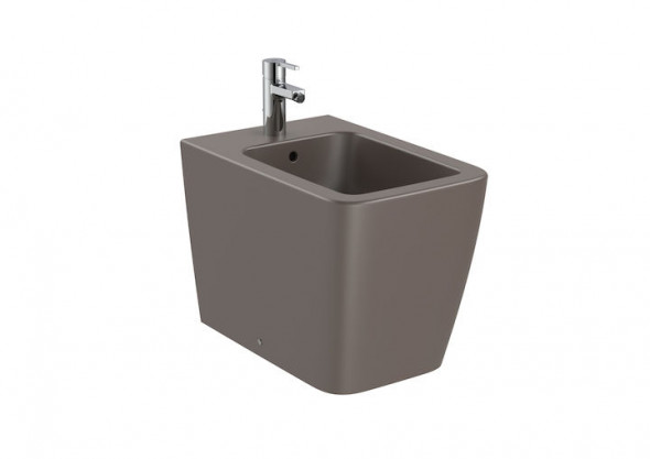 Bidet stojący Roca Inspira Square 37×56 cm cafe A357537660