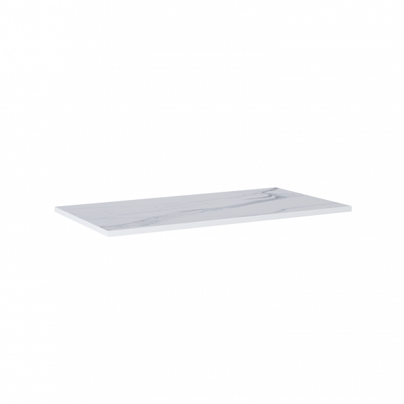 Blat Marmur Elita Calacatta 100x49,4x2 cm white mat 167805