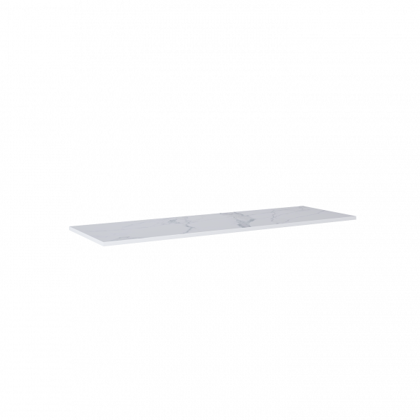 Blat marmur Elita Calacatta 160x46x2 cm white mat 167405