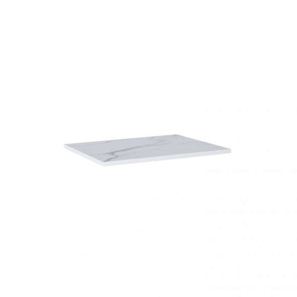 Blat Marmur Elita Calacatta 70x49,4x2 cm white mat 167804