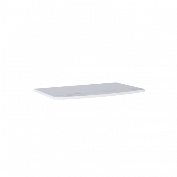 Blat Marmur Elita Calacatta Rolly 81x49,8x2 cm white mat 167798