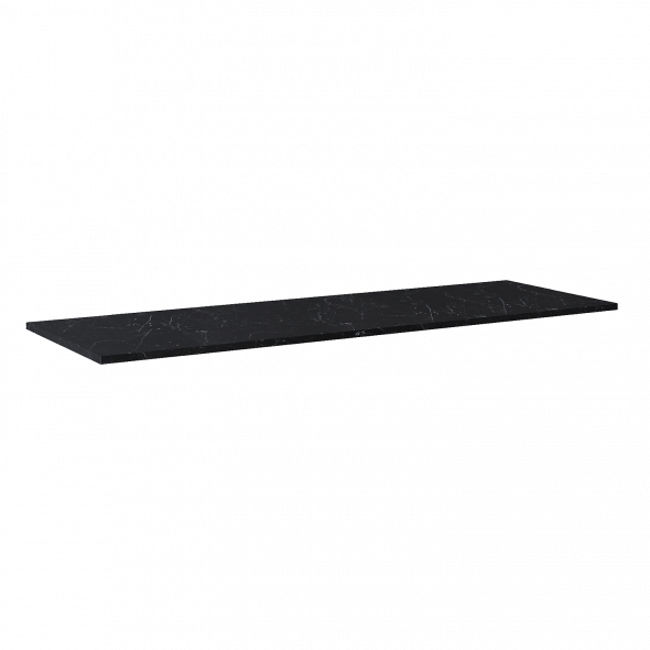 Blat marmur Elita Marquina 190x49,4x2 cm black mat 167479