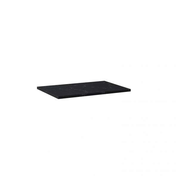 Blat marmur Elita Marquina 60x46x2 cm black mat 167480