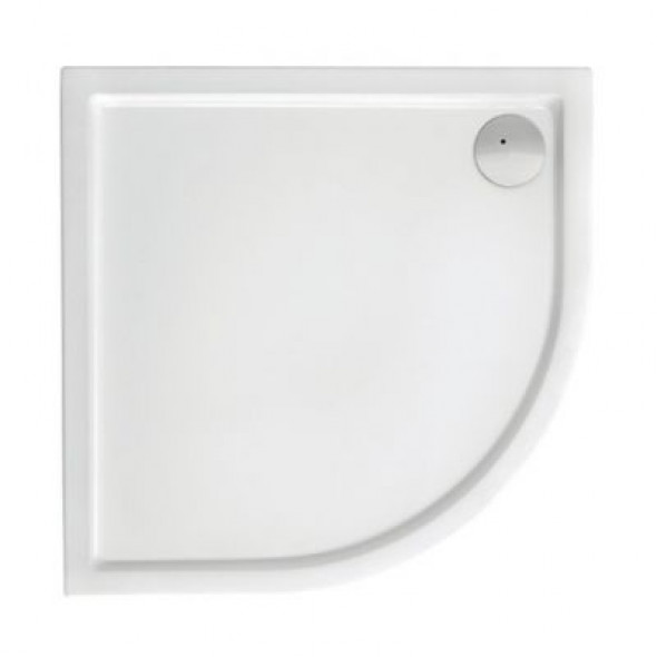 Brodzik akrylowy compact Roca Malaga 80x80 cm biały A276258000