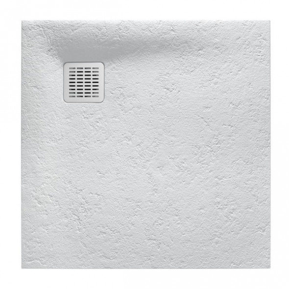 Brodzik kompozytowy kwadratowy STONEX Roca Terran 1000×1000 mm perłowy AP10338438401630