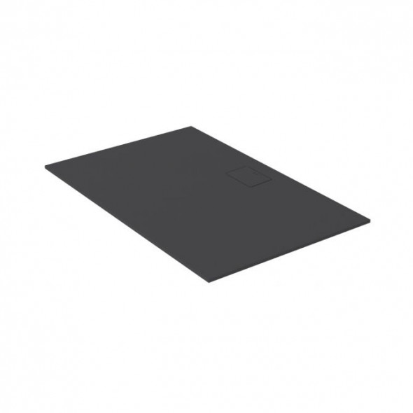 Brodzik kompozytowy prostokątny Excellent Lavano Slim 120x90 cm czarny BREX.1103.120.090.BLN