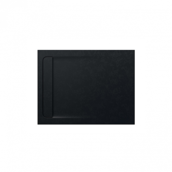Brodzik kompozytowy prostokątny Roca Aquos STONEX® 1200x900 mm czarny AP6014B038401400