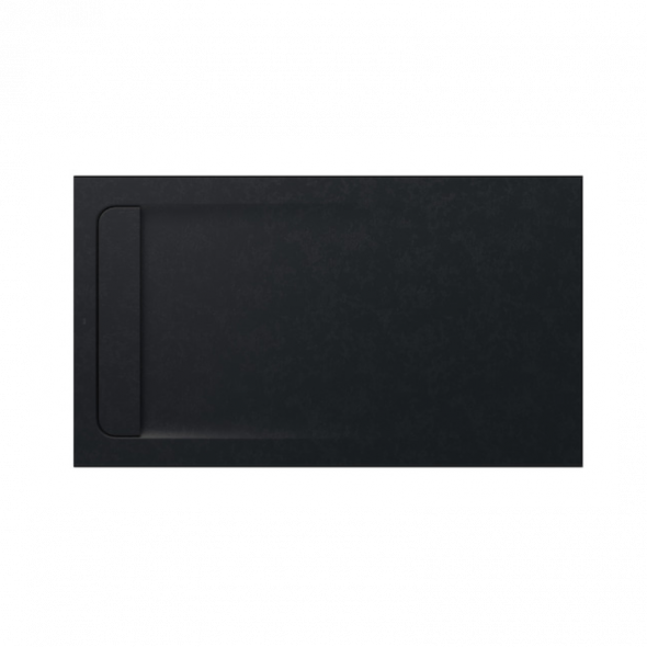 Brodzik kompozytowy prostokątny Roca Aquos STONEX® 1400x800 mm czarny AP60157832001400
