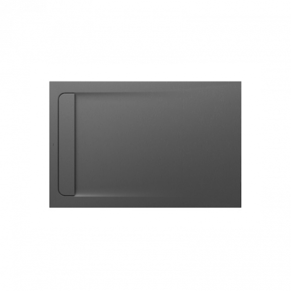Brodzik kompozytowy prostokątny Roca Aquos STONEX® 1400x900 mm szary łupek AP60157838401200