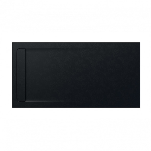 Brodzik kompozytowy prostokątny Roca Aquos STONEX® 1800x900 mm czarny AP60170838401400