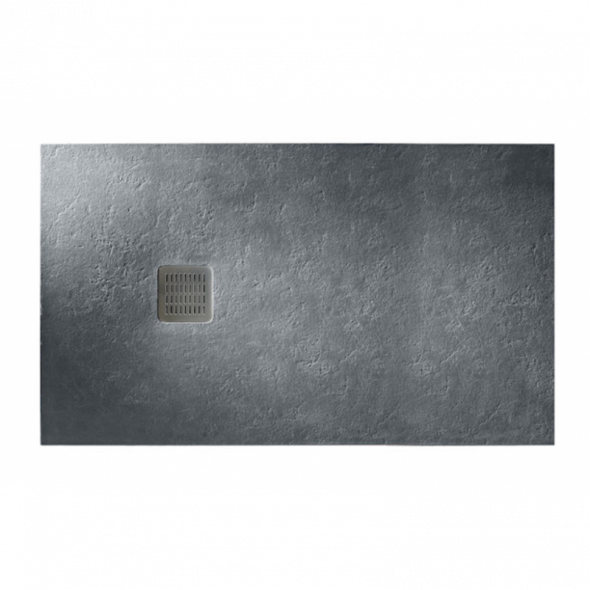 Brodzik kompozytowy prostokątny Roca Terran STONEX® 1800x1000 mm szary łupek AP1017083E801200