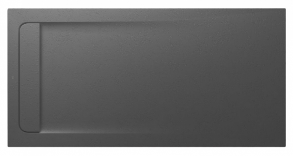 Brodzik kompozytowy prostokątny STONEX Roca Aquos 1600×900 mm onyks AP60164038401640
