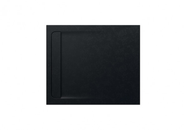 Brodzik kompozytowy Roca Aquos STONEX 100x90 cm czarny AP6013E838401400