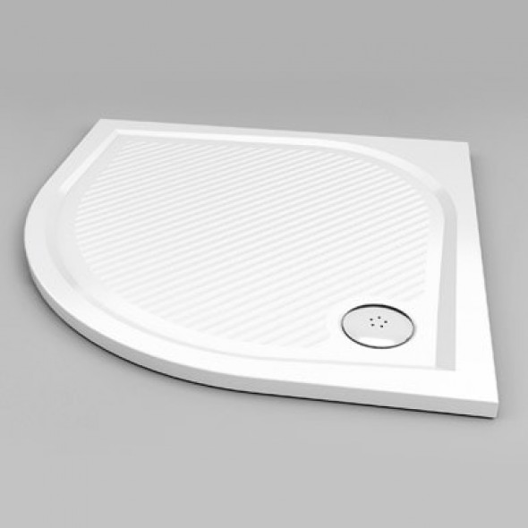 Brodzik konglomeratowy 1/4 koła SanSwiss Ronal Marblemate WMR 80x80 WMR5508004 @