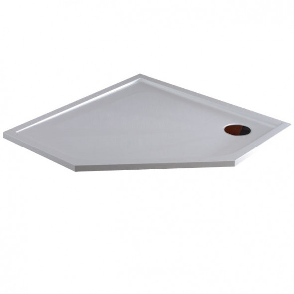 Brodzik konglomeratowy 5-kątny SanSwiss Ronal Marblemate WM5 90x90 WM5636090004