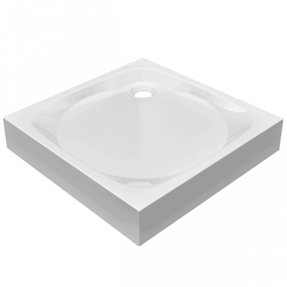 Brodzik kwadratowy Atrium Reno 80cm QS2-80