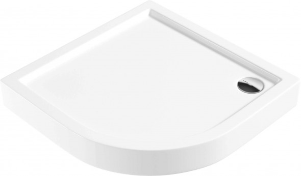 Brodzik półokrągły akrylowy Deante Jasmin 80x80 cm KGJ_054B