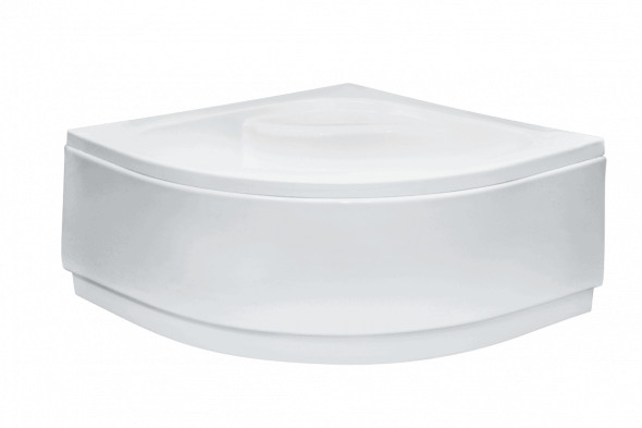 Brodzik półokrągły Besco Diper I 80 biały 80x80x24 BAD-80-NK