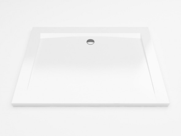 Brodzik prostokątny Excellent Forma 90x120 cm niski Biały BREX.FOR12WHN