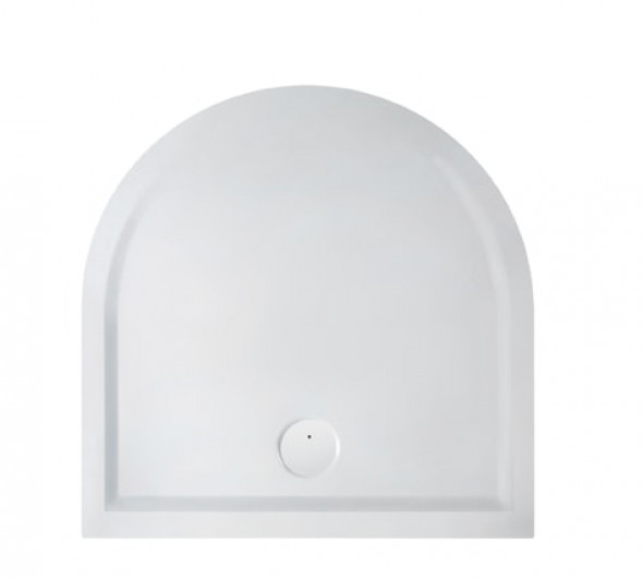 Brodzik przyścienny półokrągły Sanplast Space Mineral BPP-M/SPACE 100cm