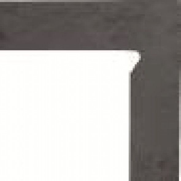 Cokół dwuelementowy  schodowy Paradyż Semir Grafit prawy 30x8,1x1,1