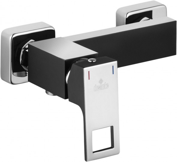 Deante Anemon Bateria natryskowa bez kompletuPrysznicowe Natryskowego - chrom/czarny BCZ_B400 ^