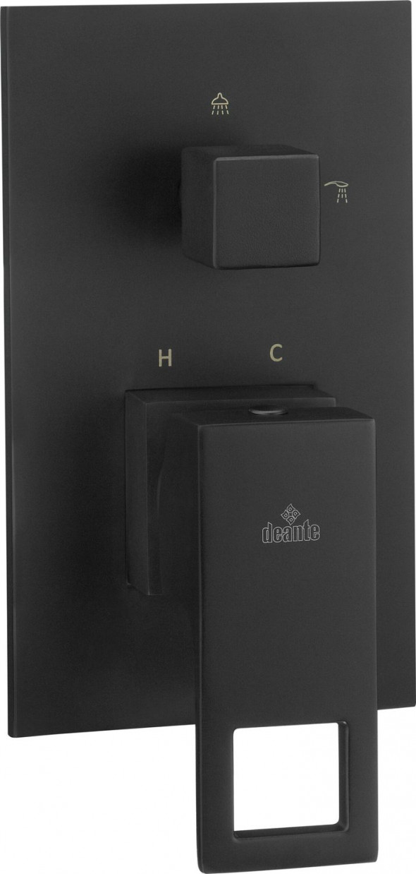 Deante Anemon Bateria natryskowa podtynkowa z przełącznikiem natrysku BBZ_N44P