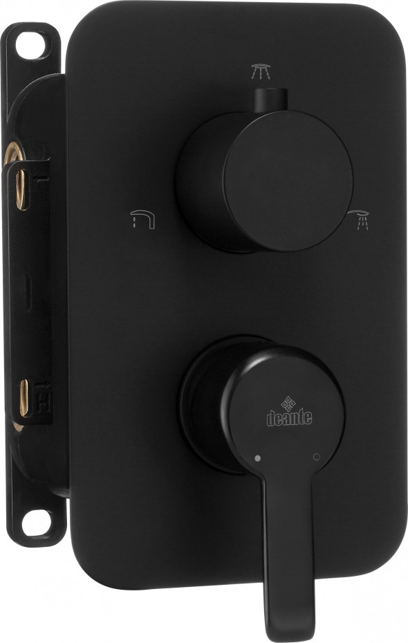 Deante Arnika – element zewnętrzny do BOXa mieszaczowego nero BXY_NQAM