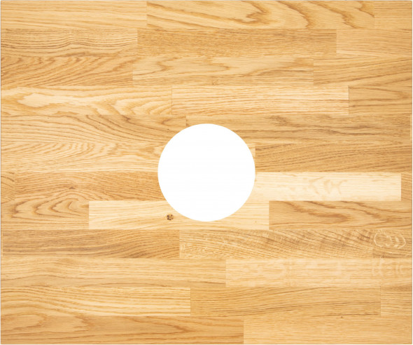 Deante Blat z otworem do konsoli drewno CBL_D61A