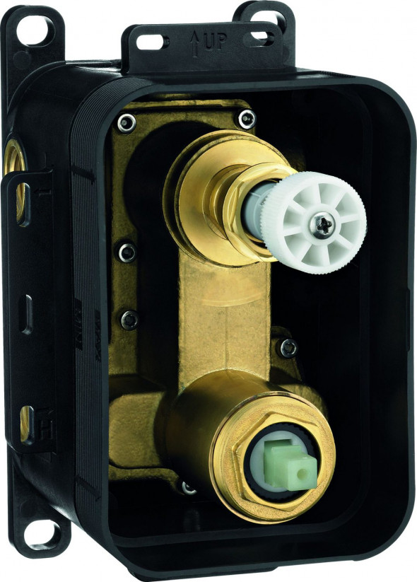 Deante Box BOX podtynkowy mieszaczowy z przełącznikiem natrysku chrom BXY_X44M