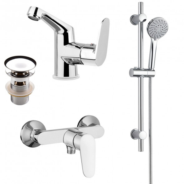 Deante Chaber Komplet łazienkowy natryskowy 4w1 BGC_A040M