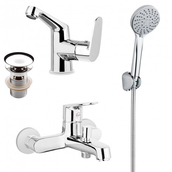 Deante Chaber Komplet łazienkowy wannowy 4w1 BGC_A010M