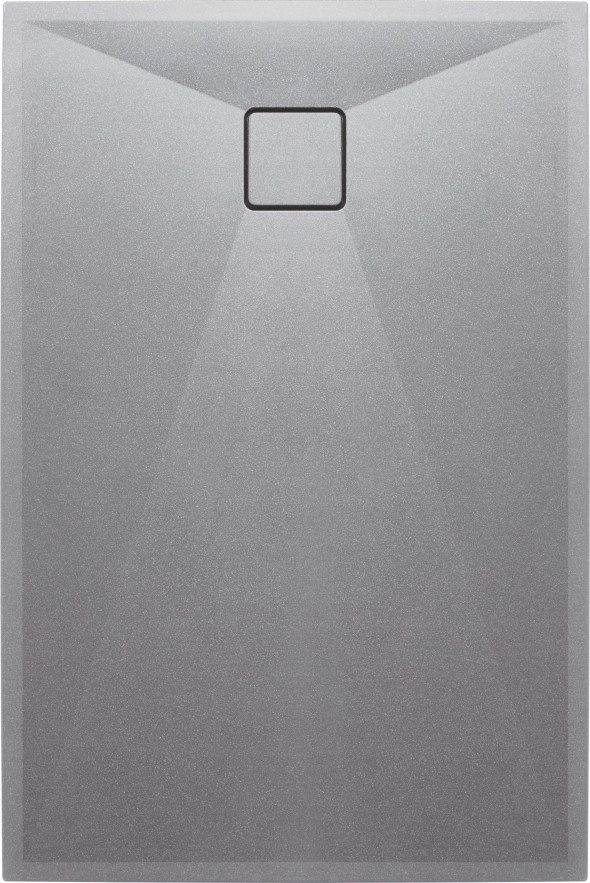 Deante Correo Brodzik prostokątny granitowy 120x90 cm szary metalik KQR_S43B