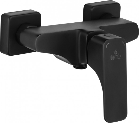 Deante Hiacynt Nero Bateria natryskowa bez kompletu natryskowego czarny BQH_N40M