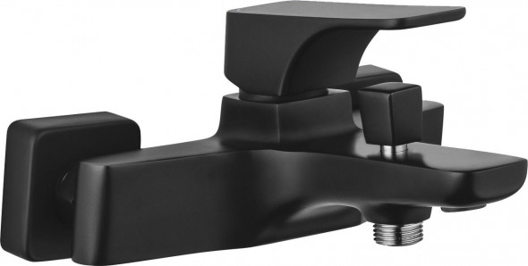 Deante Hiacynt Nero Bateria wannowa bez kompletu natryskowego czarny BQH_N10M