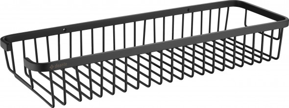 Deante Round Koszyk prysznicowy czarny ADR_N551