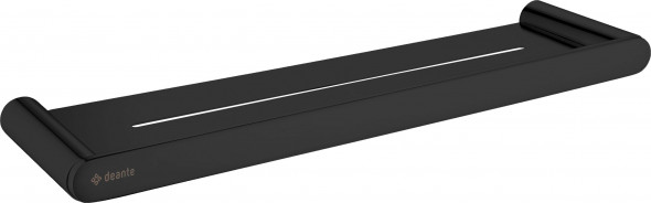 Deante Round Półka ścienna czarny ADR_N511