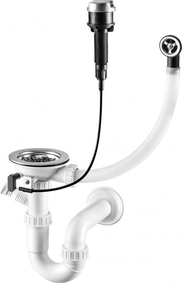 Deante  Syfon do zlewozmywaków granitowych 1-komorowych ZXY9941 ^