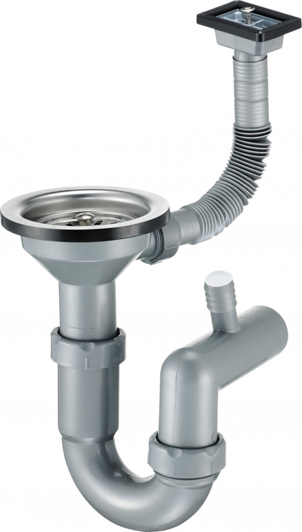 Deante  Syfon do zlewozmywaków stalowych 1-komorowych ZXY9925
