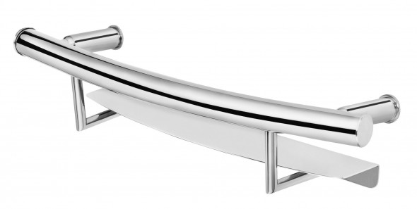 Deante Vital Uchwyt stalowy przyścienny z półką NIV_041L