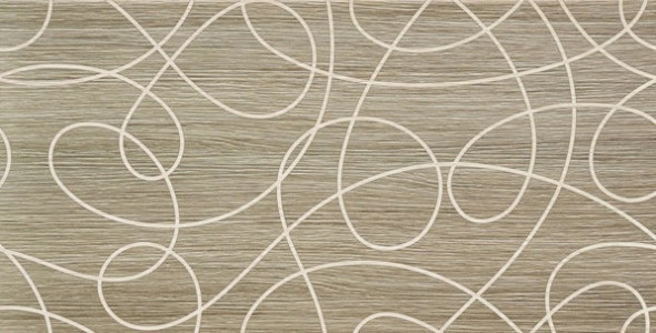 Dekoracja ścienna Tubądzin Biloba modern 30,8x60,8