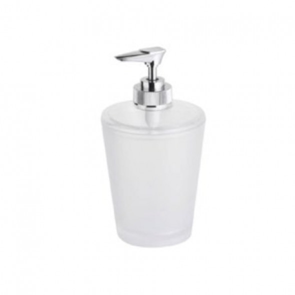 Dozownik mydła Bisk Frost biały 06338