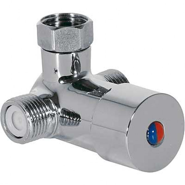 Dwustrumieniowy mieszalnik z giętkimi rurkami Tres chrom 19250730