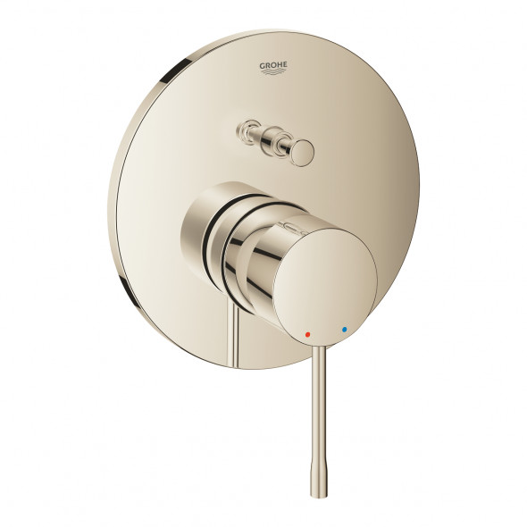 Essence Jednouchwytowa bateria wannowa Grohe  polished nickel 24058BE1