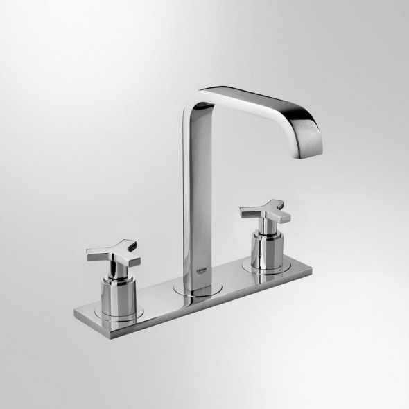 GROHE Allure - 3-otworowa bateria umywalkowa Chrom 20143000