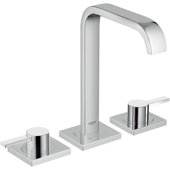 GROHE Allure - 3-otworowa bateria umywalkowa Chrom 20188000
