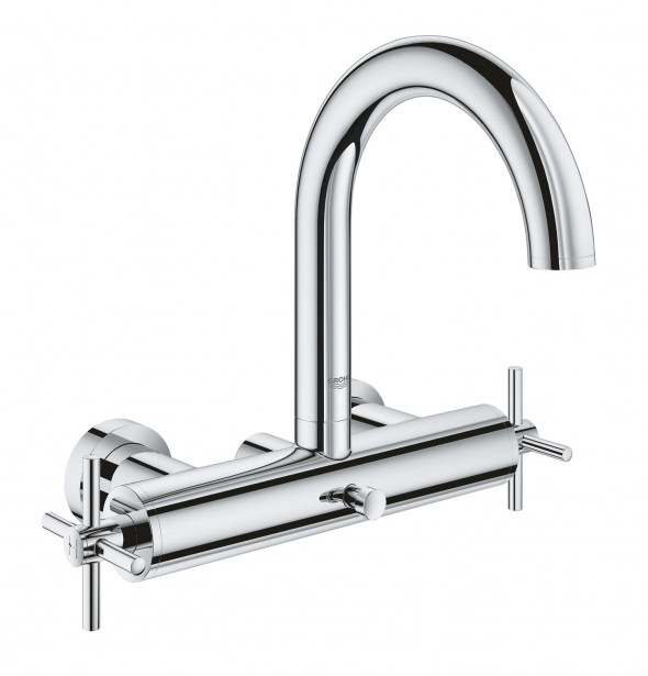 GROHE Atrio - 2-uchwytowa bateria wannowa chrom 25010003