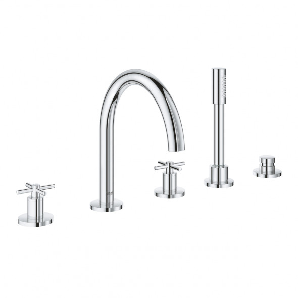 GROHE Atrio - 5-otworowa bateria wannowa chrom 19923003